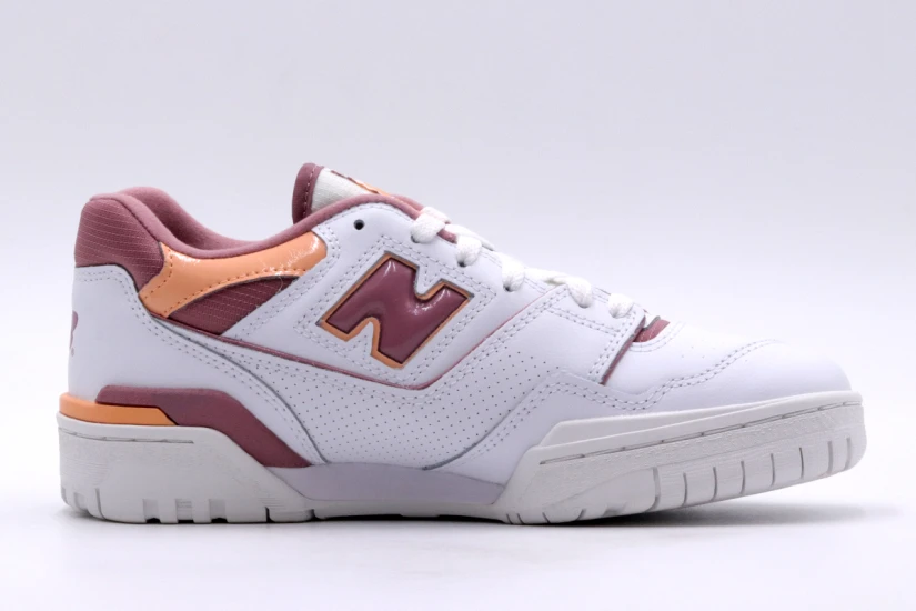 New Balance 550 Παπούτσια Λευκά, Σάπιο Μήλο