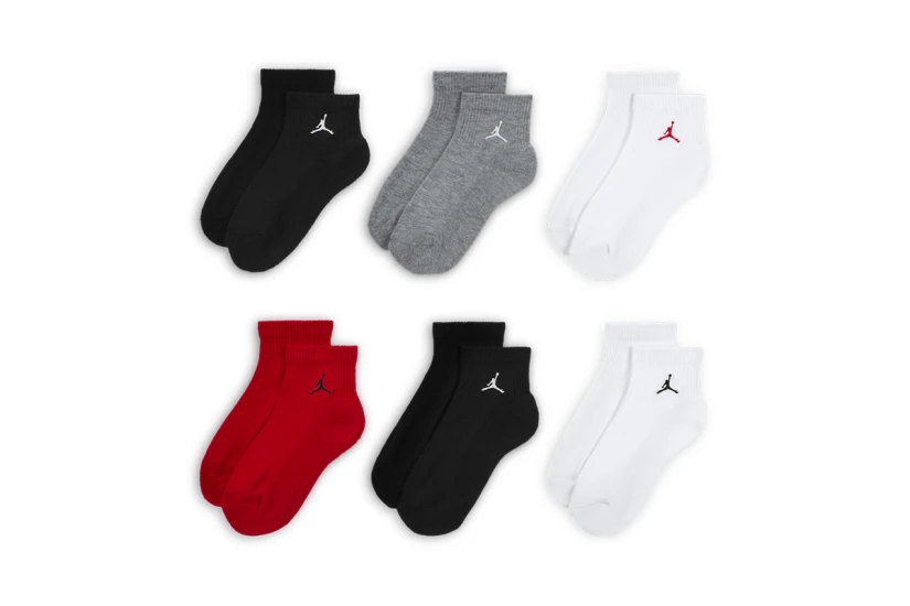 Jordan Cushioned Κοντές Κάλτσες 6 Ζευγάρια