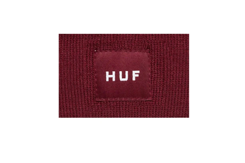 Huf Set Box Unisex Χειμερινό Σκουφάκι Βυσσινί