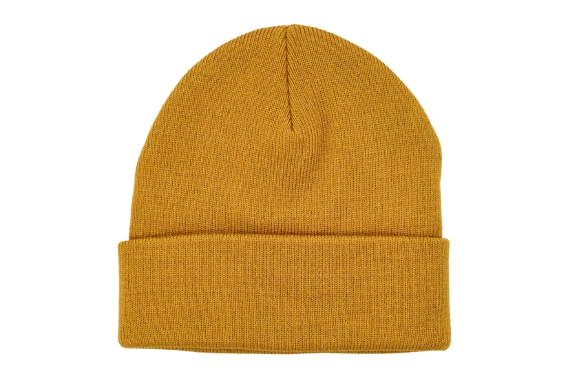 Huf Set Box Unisex Χειμερινό Σκουφάκι Μουσταρδί