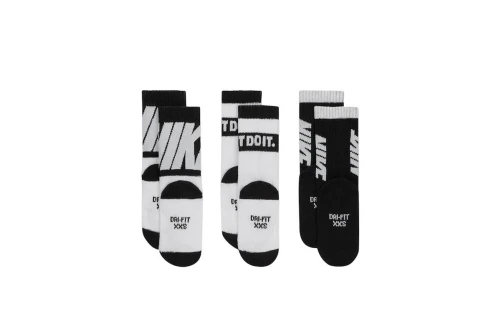 Nike Sportswear Κάλτσες Ψηλές 3 Ζευγάρια (BN0679 023)