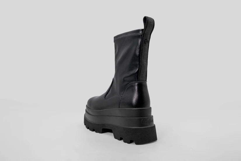 Buffalo Jupiter Sock Boot Μποτάκια Μαύρα