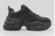 Buffalo Galactica Γυναικεία Sneakers Μαύρα