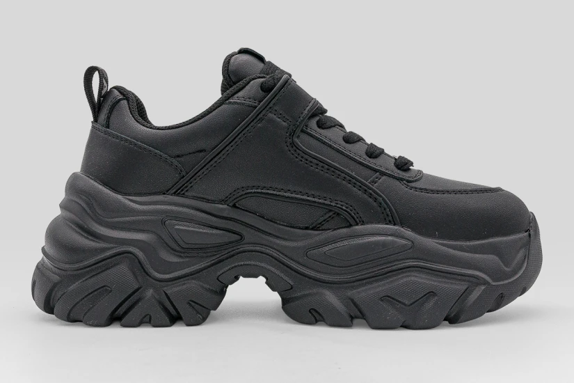 Buffalo Galactica Γυναικεία Sneakers Μαύρα
