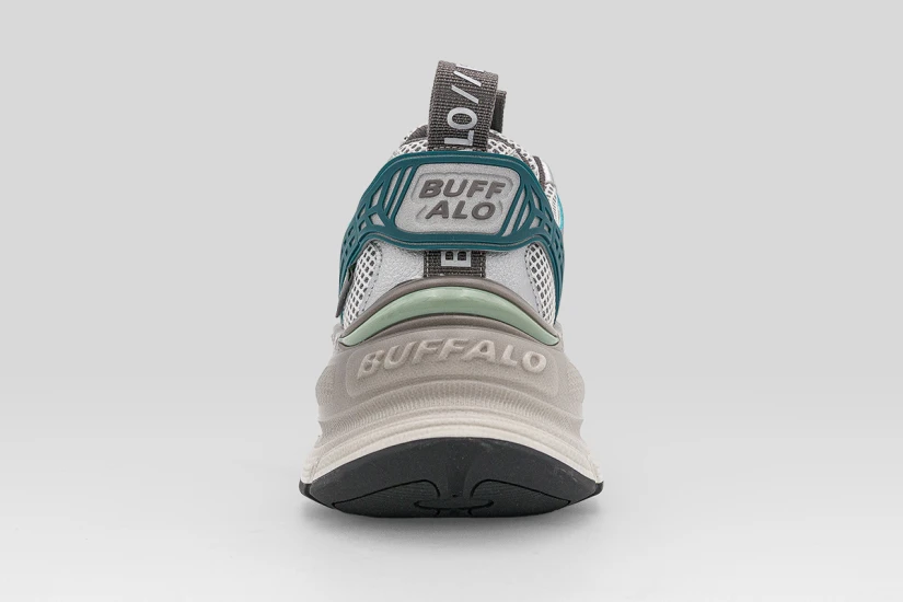 Buffalo Ridr One Γυναικεία Sneakers Ασημί, Μπλε, Πράσινα