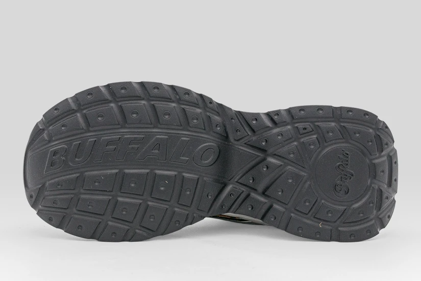 Buffalo Yuno One Sneakers Γκρι, Λεοπάρ