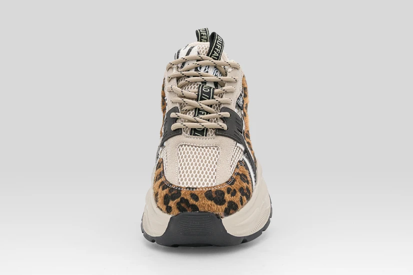Buffalo Yuno One Animal Print Sneakers Λεοπάρ