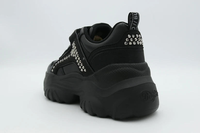 Buffalo Bliss Punk Γυναικεία Sneakers Μαύρα