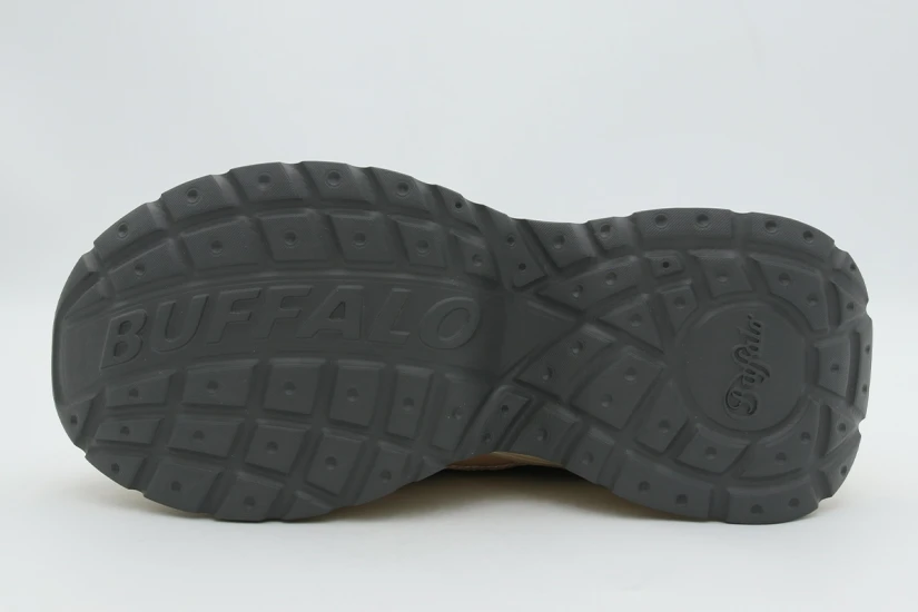 Buffalo Yuno Γυναικεία Sneakers Μπρονζέ, Μπεζ, Εκρού