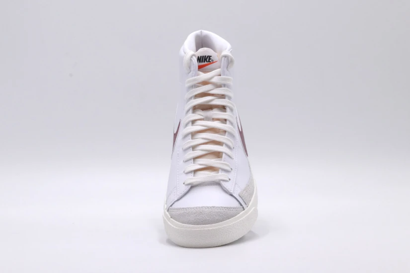 Nike Blazer Mid '77 Vintage Ανδρικά Sneakers Λευκά, Μπορντό