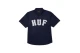 Huf Arch Mesh Button Up Ανδρικό Κοντομάνικο Πουκάμισο Μπλε Σκούρο