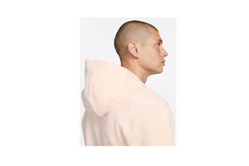 Nike Sportswear Club Fleece Ανδρικό Φούτερ Με Κουκούλα Ροζ