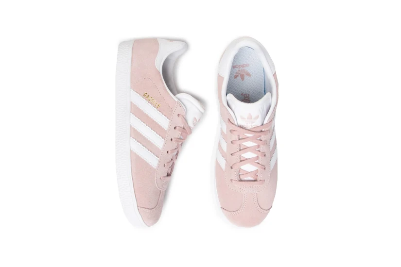 Adidas Originals Gazelle Unisex Sneakers Ροζ, Λευκά