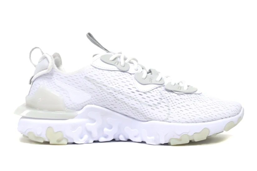 Nike React Vision Ανδρικά Sneakers Λευκά, Γκρι Ανοιχτά