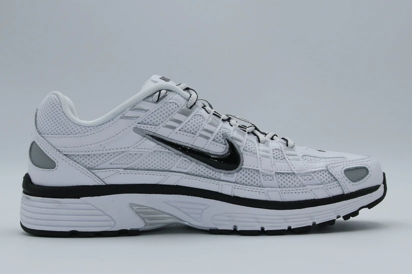 Nike P-6000 Ανδρικά Sneakers Λευκά, Μαύρα, Γκρι