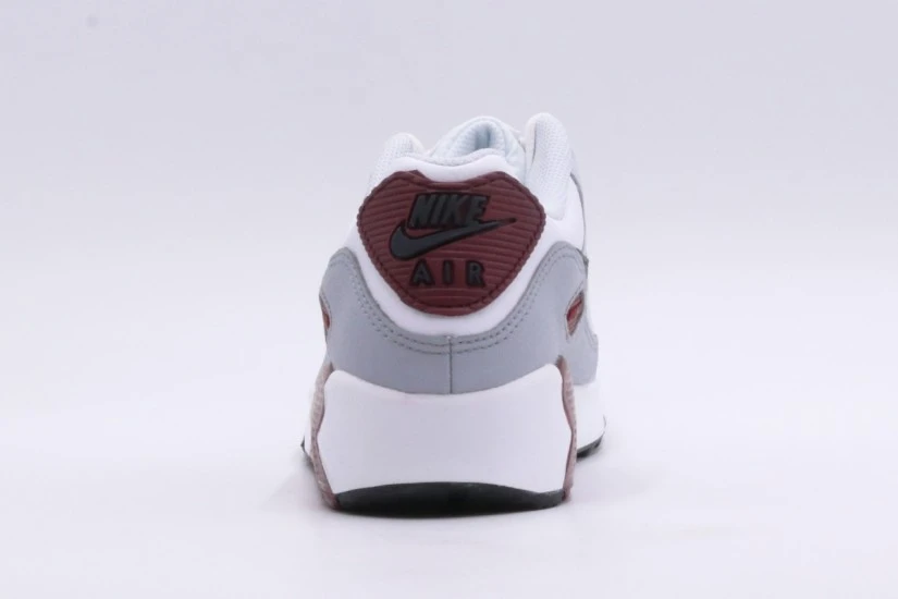 Nike Air Max 90 LTR Παιδικά Sneakers Λευκά, Γκρι, Μαύρα, Μπορντό