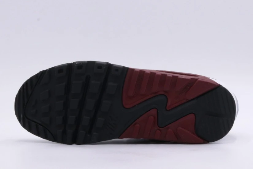 Nike Air Max 90 LTR Παιδικά Sneakers Λευκά, Γκρι, Μαύρα, Μπορντό