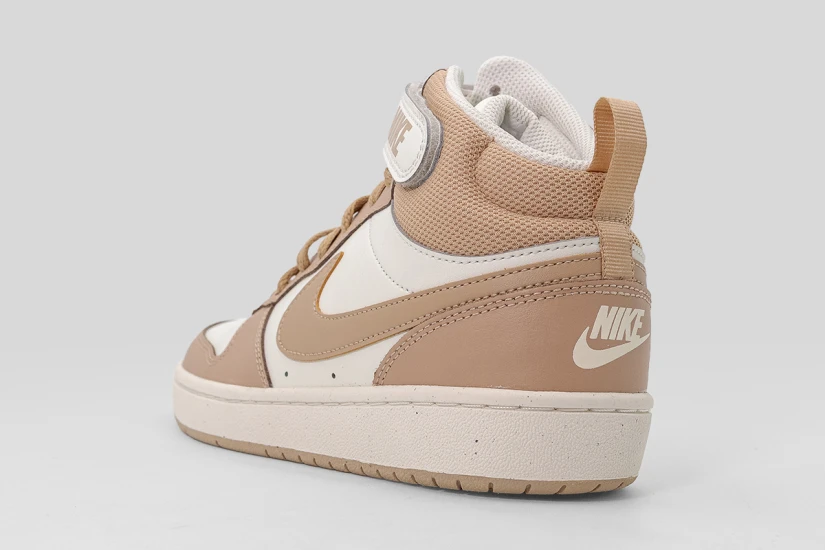 Nike Court Borough Mid 2 Sneakers Κάμελ, Μπεζ
