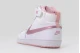Nike Court Borough Mid 2 Παιδικά Sneakers Λευκά, Ροζ