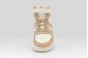 Nike Court Borough Mid 2 Παιδικά Sneakers Μπεζ, Λευκά
