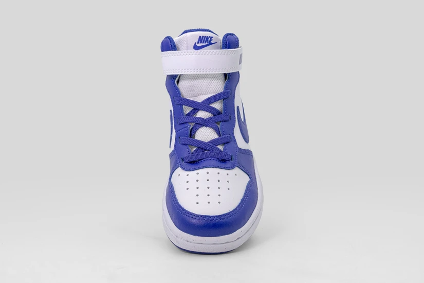 Nike Court Borough Mid 2 Παιδικά Sneakers Λευκά, Ρουά