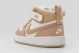 Nike Court Borough Mid 2 Βρεφικά Sneakers Εκρού, Μπεζ