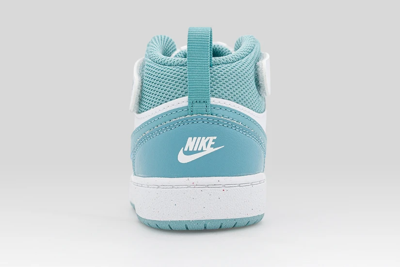 Nike Court Borough Mid 2 Βρεφικά Sneakers Λευκά, Βεραμάν