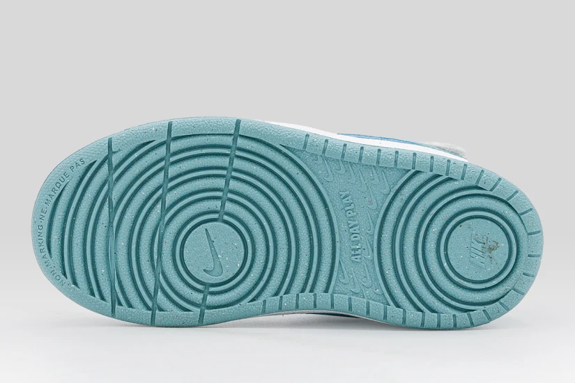 Nike Court Borough Mid 2 Βρεφικά Sneakers Λευκά, Βεραμάν