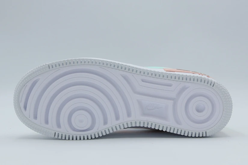 Nike Air Force 1 Shadow Sneakers Λευκά, Μέντα, Ροζ, Εκρού