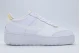 Nike Air Force 1 Shadow Sneakers Λευκά, Κίτρινα