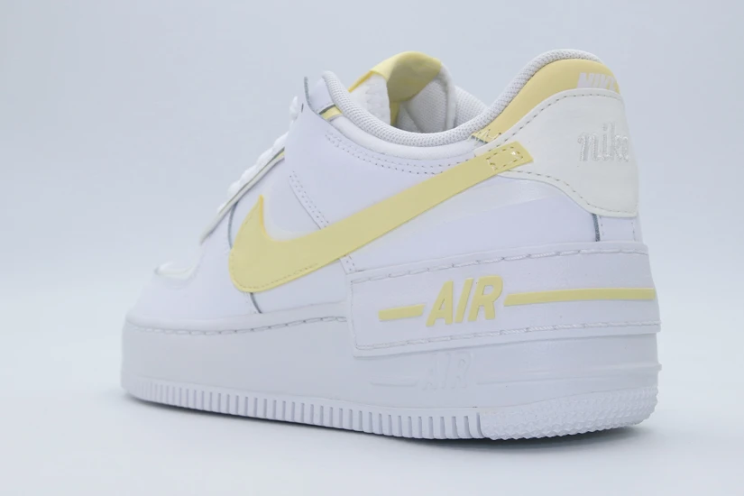 Nike Air Force 1 Shadow Sneakers Λευκά, Κίτρινα