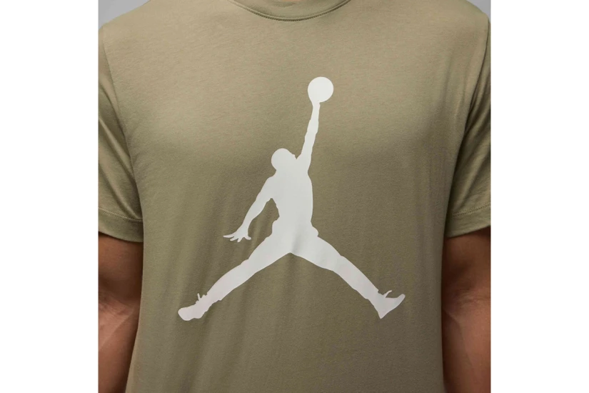 Jordan Jumpman Ανδρικό Κοντομάνικο T-Shirt Χακί