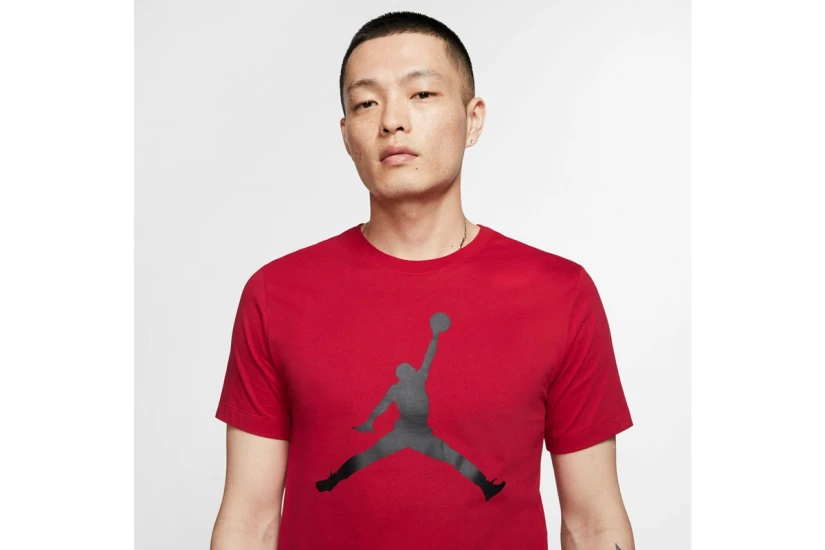 Jordan Jumpman Ανδρικό Κοντομάνικο T-Shirt Κόκκινο