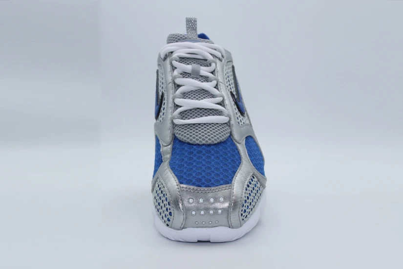 Nike Air Zoom Spiridon Cage 2 Ανδρικά Sneakers Γκρι, Ρουά, Λευκά