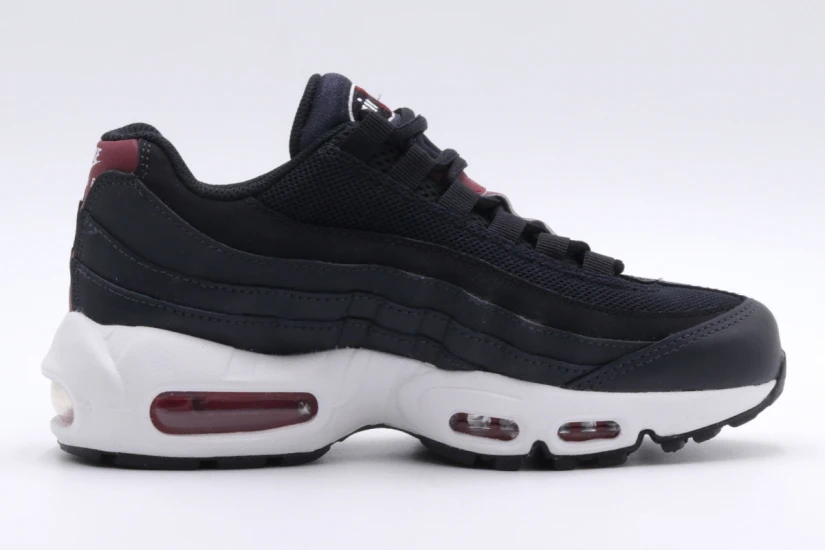 Nike Air Max 95 Recraft Παιδικά Sneakers Μαύρα, Λευκά
