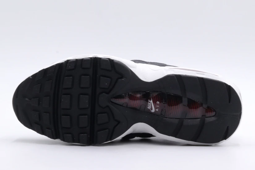 Nike Air Max 95 Recraft Παιδικά Sneakers Μαύρα, Λευκά