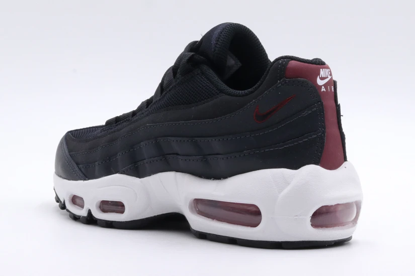 Nike Air Max 95 Recraft Παιδικά Sneakers Μαύρα, Λευκά