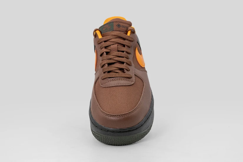 Nike Air Force 1 Gore-Tex Ανδρικά Sneakers Καφέ, Μαύρα, Πορτοκαλί