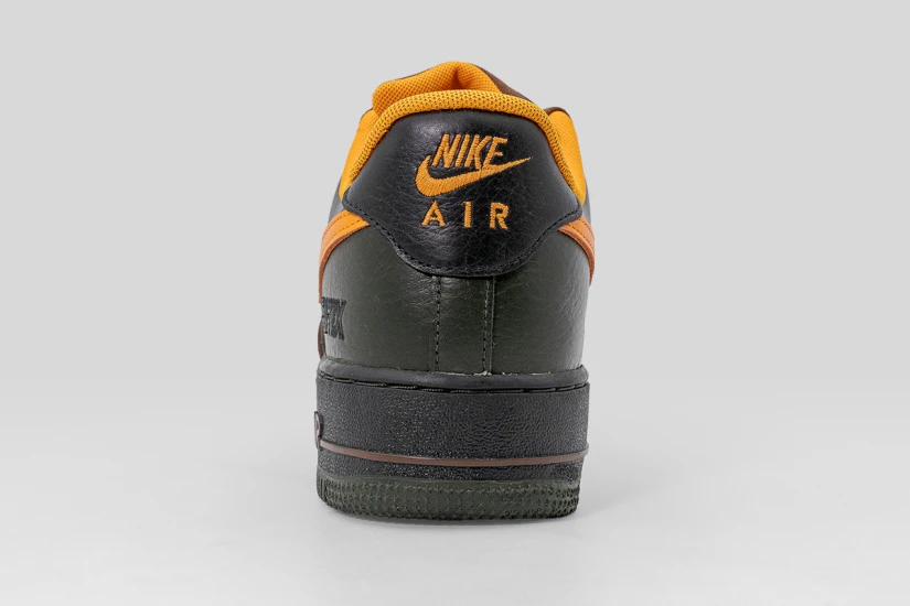 Nike Air Force 1 Gore-Tex Ανδρικά Sneakers Καφέ, Μαύρα, Πορτοκαλί