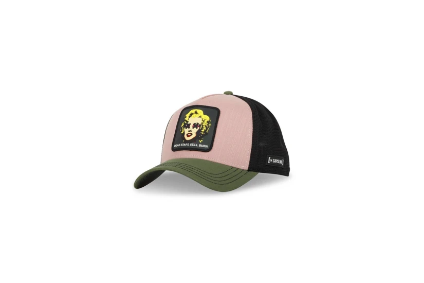 Capslab Trucker Premium Dead Star Καπέλο Snapback Ροζ, Μαύρο, Χακί, Διάφορα Χρώματα