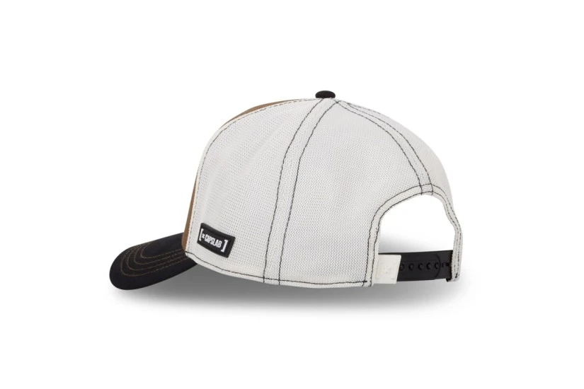 Capslab Mona Chica Trucker Καπέλο Snapback Μαύρο, Καφέ, Λευκό