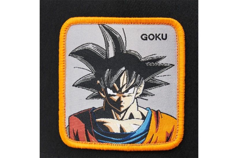 Capslab Dragon Ball Z Goku Saiyan Καπέλο Snapback Μαύρο