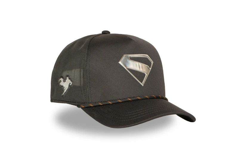 Capslab DC Comics Superman Trucker Καπέλο Snapback Μαύρο, Ασημί, Πορτοκαλί
