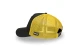 Capslab Gaston Trucker Καπέλο Snapback Μαύρο, Κίτρινο