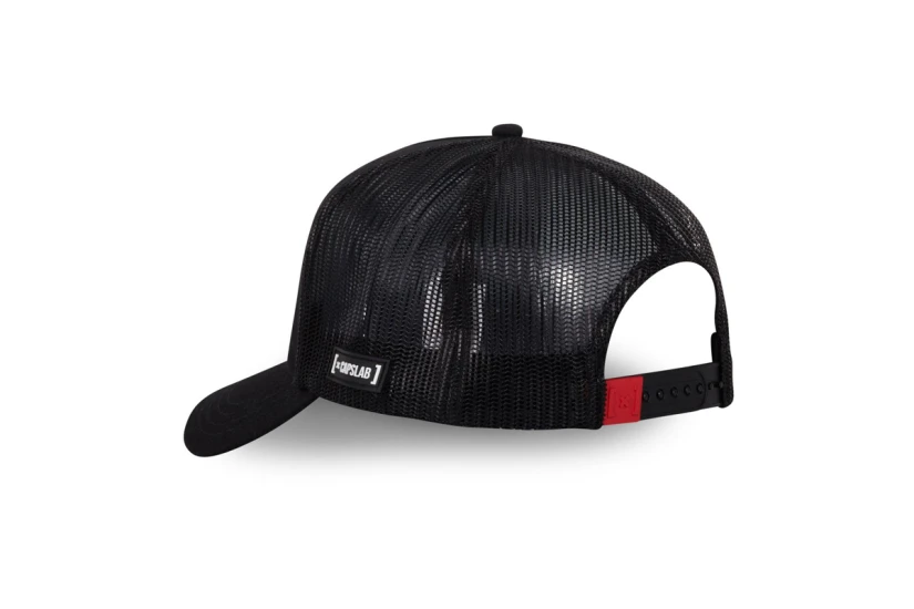 Capslab Naruto Shippuden Itachi Trucker Καπέλο Snapback Μαύρο, Γκρι