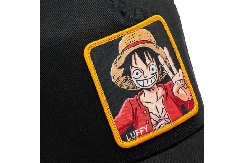 Capslab One Piece Luffy Trucker Καπέλο Snapback Μαύρο, Μπλε