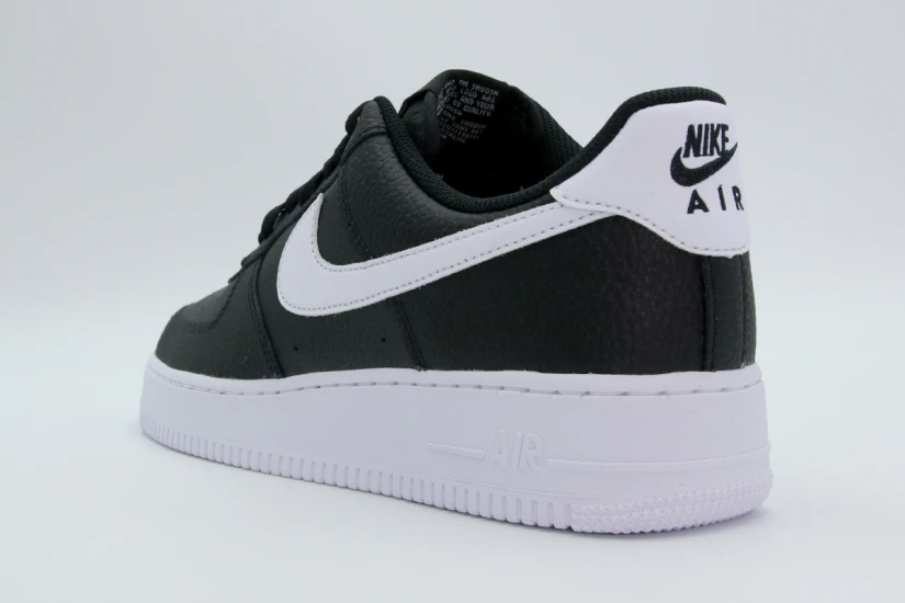 Nike Air Force 1 '07 Ανδρικά Sneakers Μαύρα, Λευκά