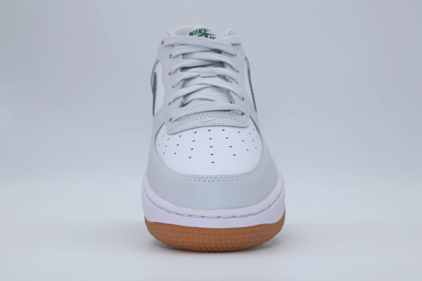 Nike Air Force 1 Sneakers Γκρι Ανοιχτό, Λευκά, Πράσινα