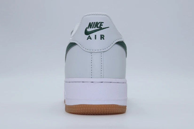 Nike Air Force 1 Sneakers Γκρι Ανοιχτό, Λευκά, Πράσινα