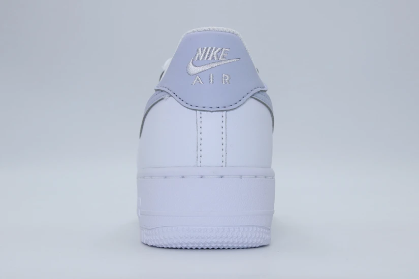 Nike Air Force 1 Sneakers Λευκά, Γκρι Ανοιχτό
